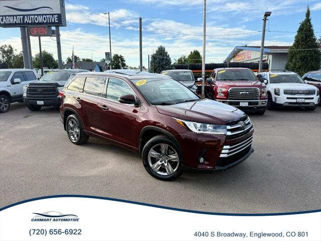 2019 Toyota Highlander Limited Platinum for sale in Englewood, CO