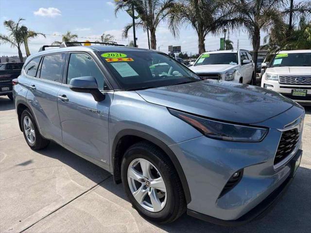 2021 Toyota Highlander Hybrid LE