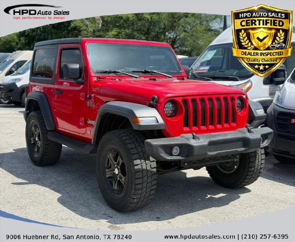2020 Jeep Wrangler Sport S 4x4 for sale in San Antonio, TX