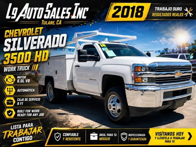2018 Chevrolet Silverado 3500HD WT for sale in Tulare, CA