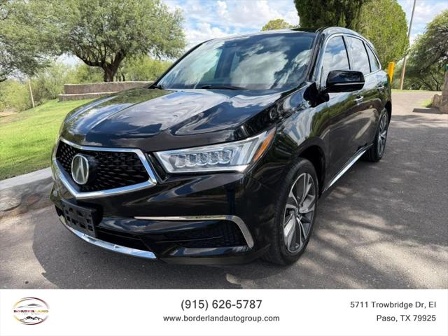 2019 Acura MDX Tech Pkg for sale in El Paso, TX