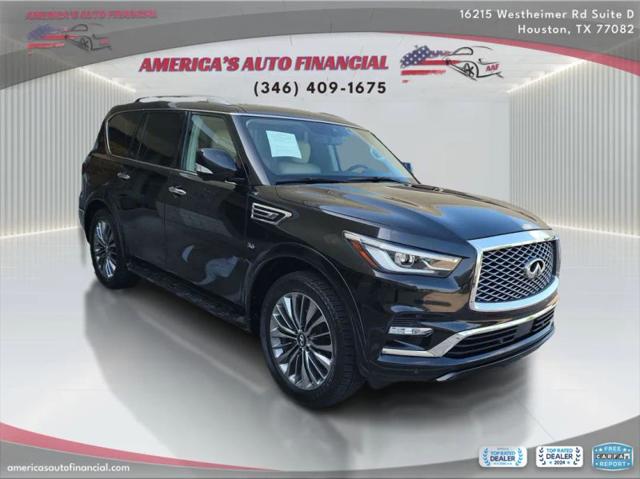 2019 INFINITI QX80 LUXE for sale in Houston, TX