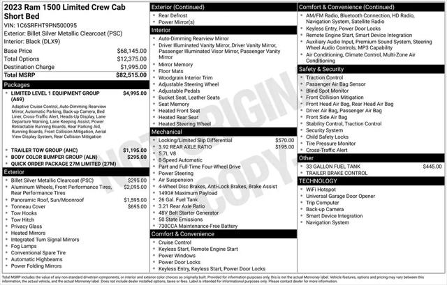 2023 Ram 1500 Limited Crew Cab 4x4 57 Box