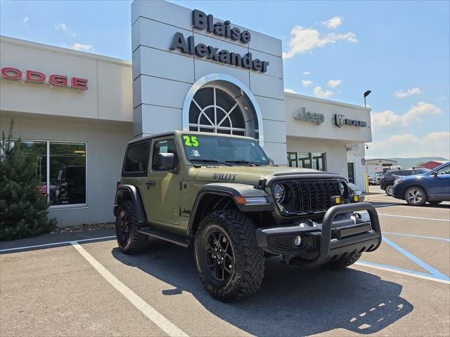 2025 Jeep Wrangler 2-Door Willys 4x4 2025 Jeep Wrangler 2-Door Willys 4x4