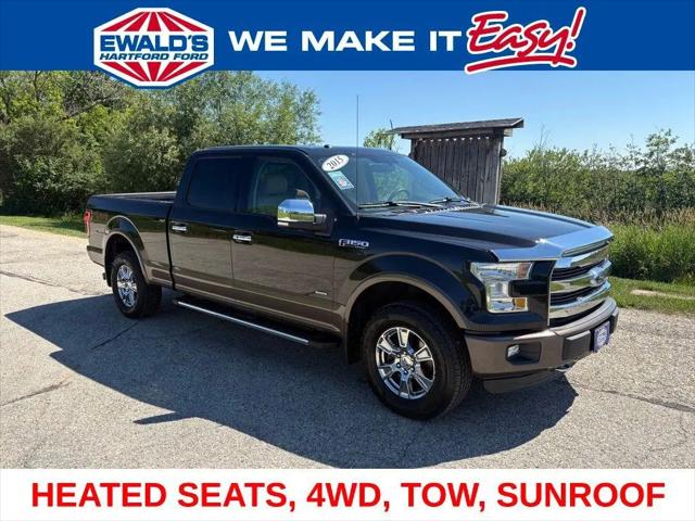 2015 Ford F-150 LARIAT for sale in Hartford, WI