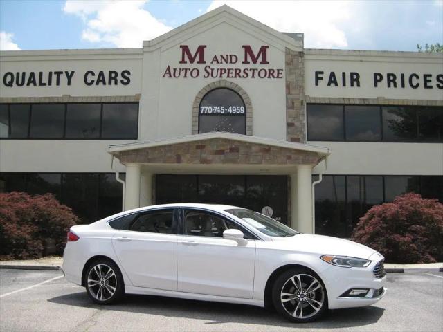 2018 Ford Fusion Platinum for sale in Lithia Springs, GA