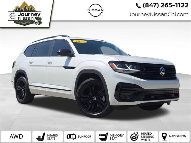2023 Volkswagen Atlas 3.6L V6 SEL R-Line Black for sale in Lake Villa, IL