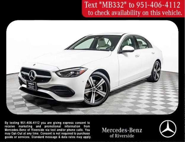 2024 Mercedes-Benz C-CLASS C 300 C 300 for sale in Riverside, CA