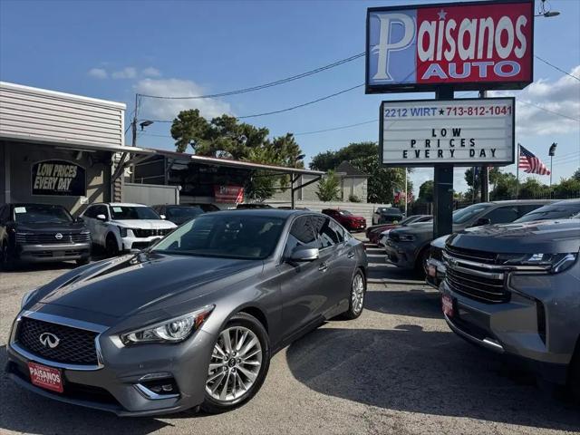2021 INFINITI Q50 LUXE for sale in Houston, TX