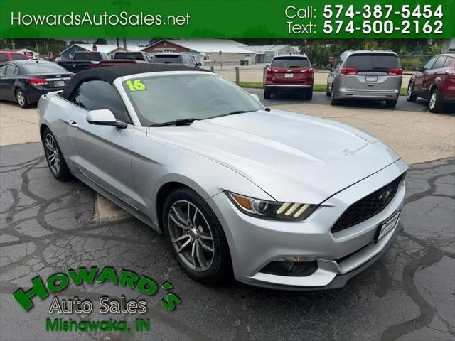 2016 Ford Mustang EcoBoost Premium for sale in Mishawaka, IN