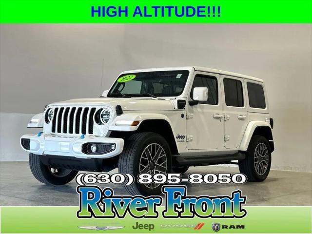 2022 Jeep Wrangler 4xe Unlimited High Altitude 4x4 for sale in North Aurora, IL