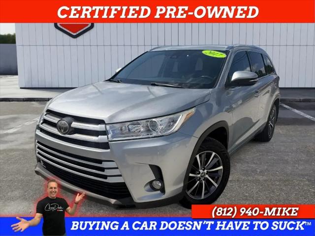 2017 Toyota Highlander XLE for sale in Georgetown, IN
