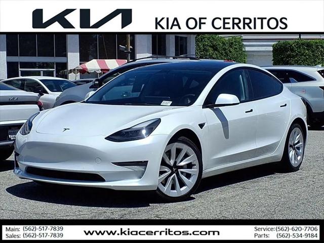 2022 Tesla Model 3 Rear-Wheel Drive for sale in Cerritos, CA