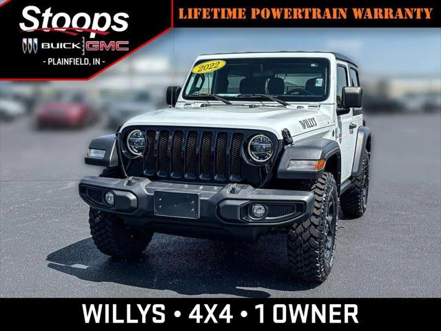 2022 Jeep Wrangler Willys 4x4 for sale in Plainfield, IN