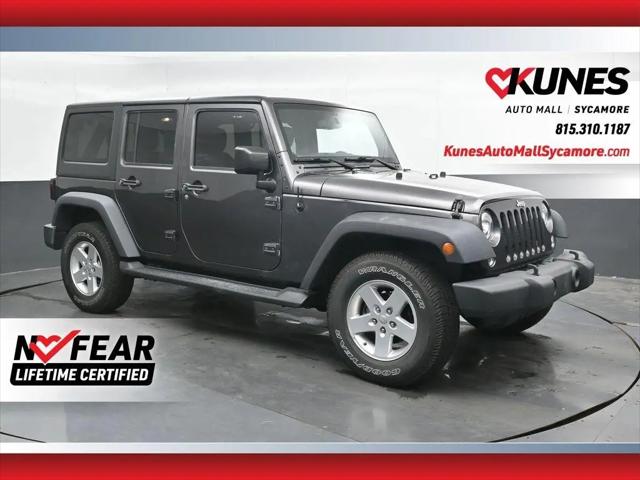 2017 Jeep Wrangler Unlimited Sport for sale in Sycamore, IL