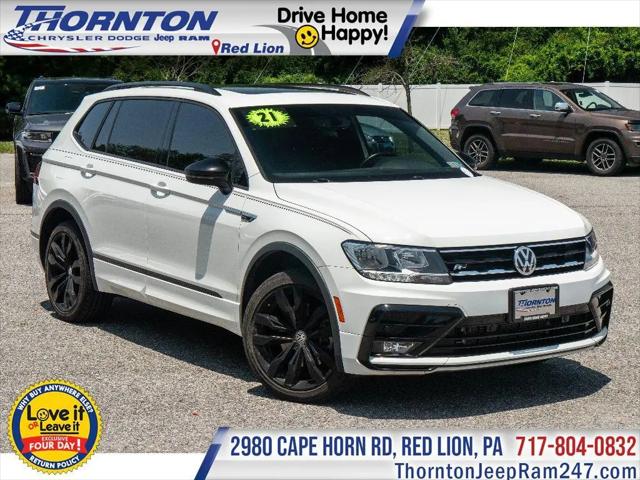 2021 Volkswagen Tiguan 2.0T SE R-Line Black for sale in Red Lion, PA