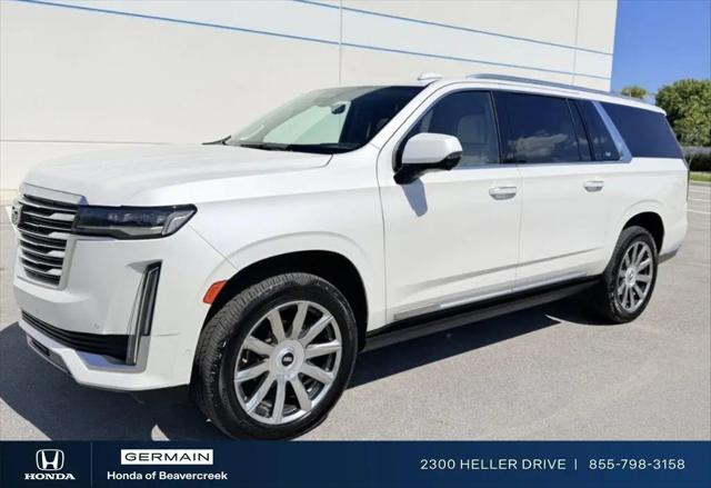 2021 Cadillac Escalade ESV 4WD Premium Luxury Platinum for sale near Dayton, OH
