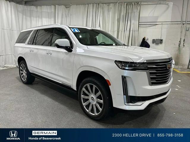 2021 Cadillac Escalade ESV 4WD Premium Luxury Platinum for sale near Dayton, OH