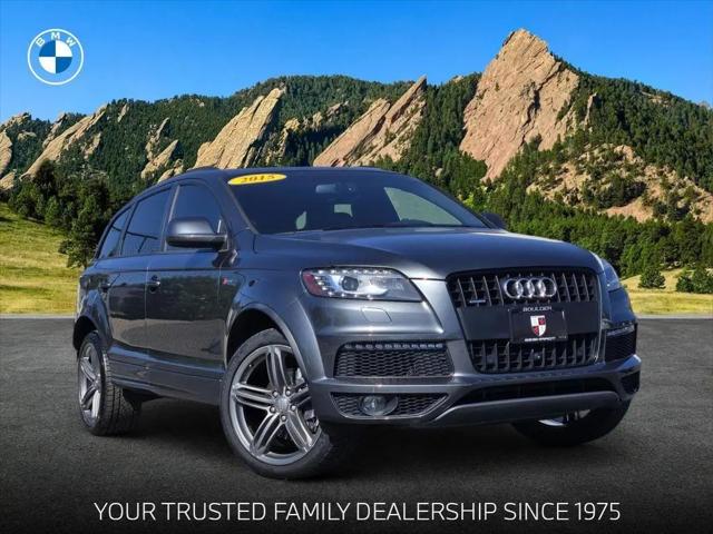 2015 Audi Q7 3.0T S line Prestige for sale in Boulder, CO