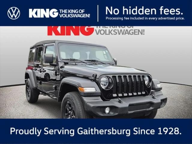 2023 Jeep Wrangler 4-Door Sport 4x4 for sale in Gaithersburg, MD