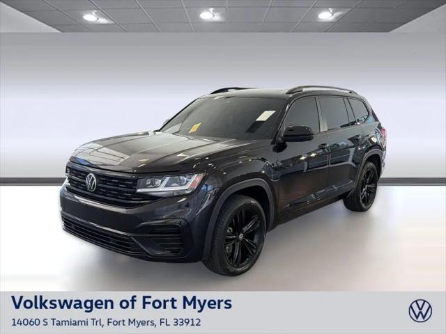 2023 Volkswagen Atlas 3.6L V6 SEL R-Line Black for sale in Fort Myers, FL