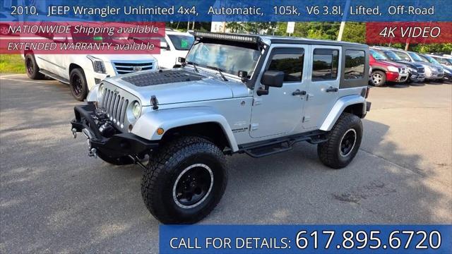 2010 Jeep Wrangler Unlimited Sahara for sale in Stow, MA