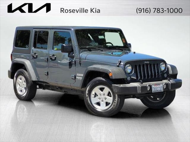 2017 Jeep Wrangler Unlimited Sport for sale in Roseville, CA