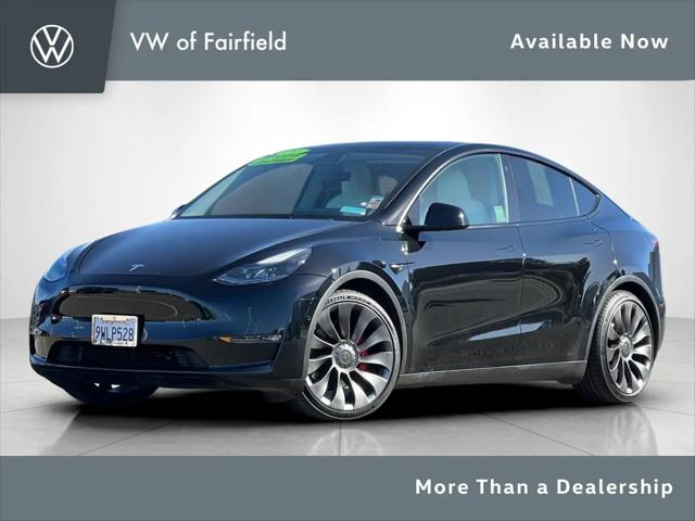 2021 Tesla Model Y Performance Dual Motor All-Wheel Drive for sale in Fairfield, CA