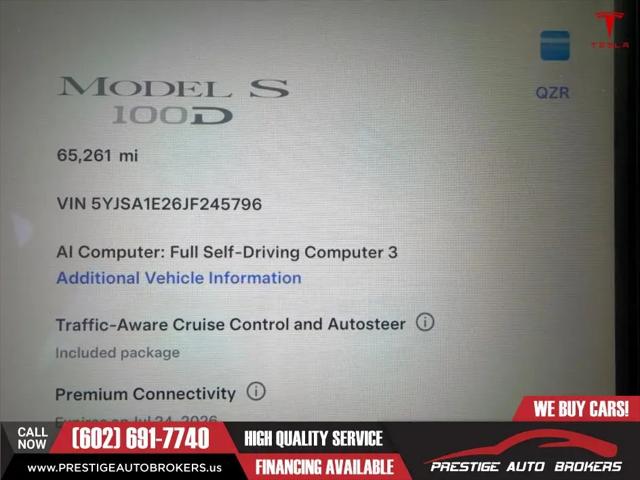 2018 Tesla Model S 75D