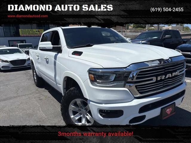 2020 Ram 1500 Laramie Crew Cab 4x4 5'7" Box for sale in El Cajon, CA