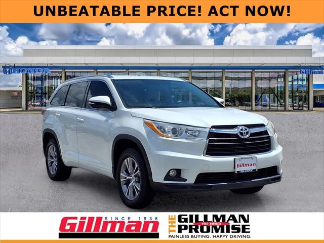 2015 Toyota Highlander XLE V6 for sale in Houston, TX