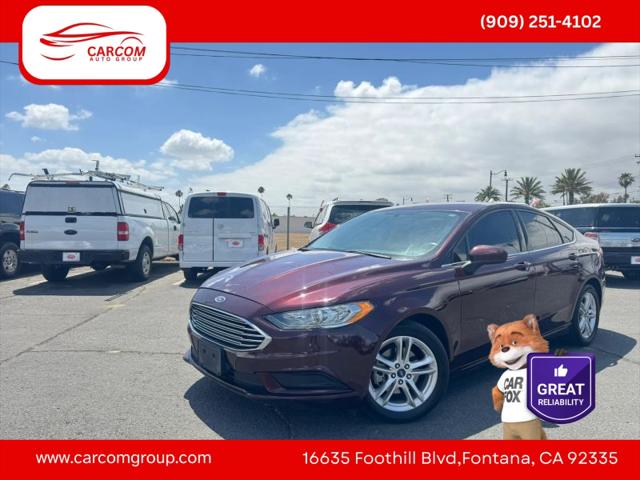 2018 Ford Fusion SE for sale in Fontana, CA