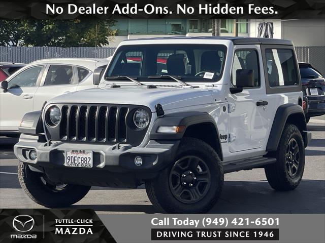 2022 Jeep Wrangler Sport 4x4 for sale in Irvine, CA