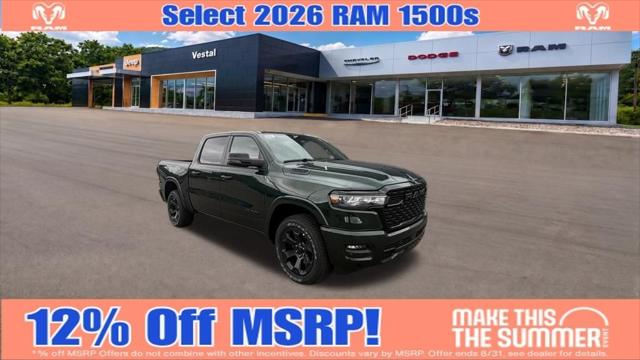 2026 Ram 1500 Big Horn Crew Cab 4x4 5'7" Box for sale in Vestal, NY