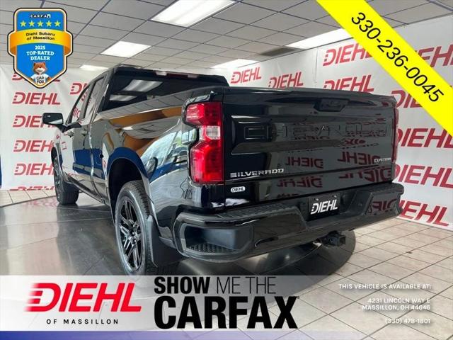 2025 Chevrolet Silverado 1500 2WD Double Cab Standard Bed Custom 2025 Chevrolet Silverado 1500 2WD Double Cab Standard Bed Custom