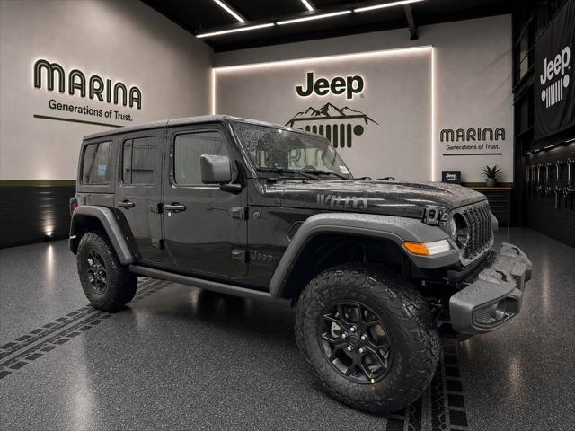 2026 Jeep Wrangler 4-Door Willys 4x4 for sale in Webster, NY