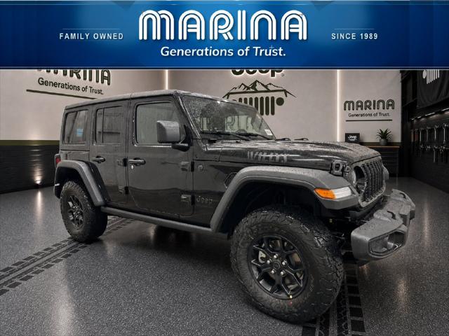 2026 Jeep Wrangler 4-Door Willys 4x4 for sale in Webster, NY