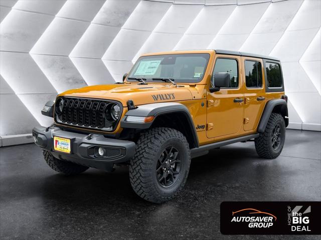 2026 Jeep Wrangler 4-Door Willys 4x4 for sale in Saint Johnsbury, VT