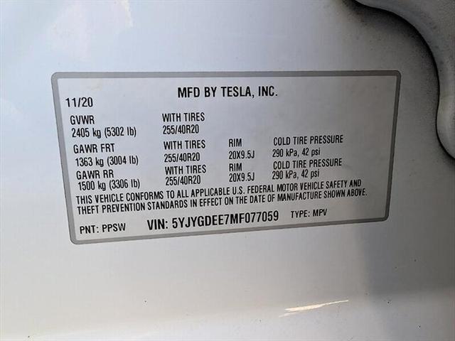2021 Tesla Model Y Long Range Dual Motor All-Wheel Drive
