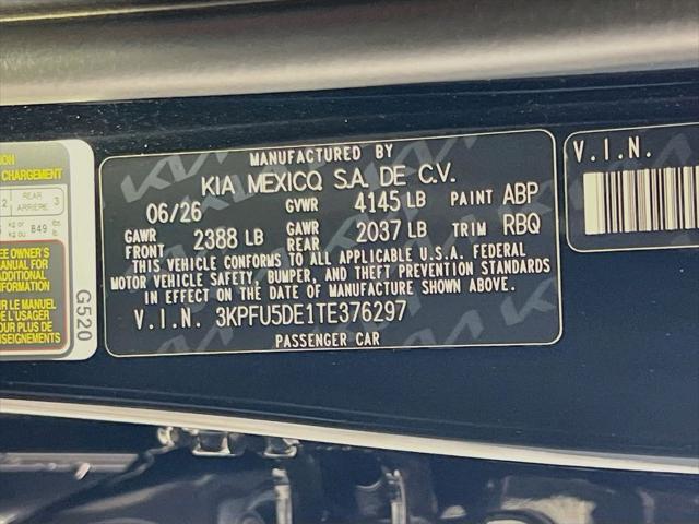 2026 Kia K4 GT-Line