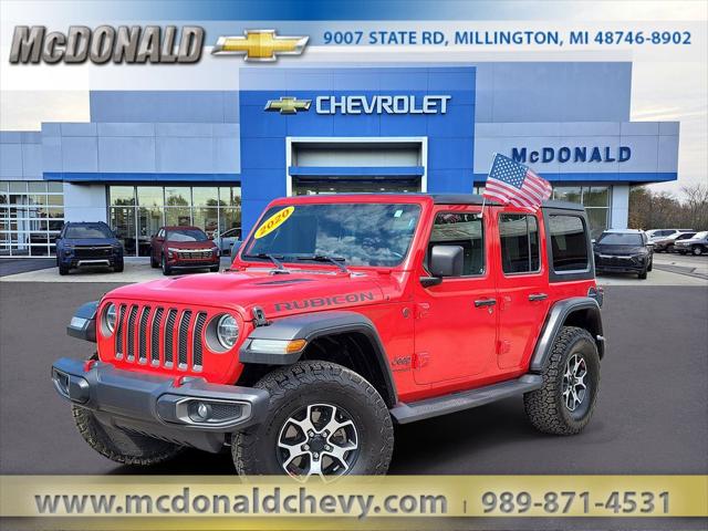 2020 Jeep Wrangler Rubicon 4x4 for sale in Millington, MI