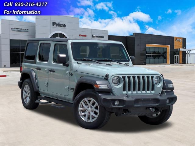 2023 Jeep Wrangler 4-Door Sport S 4x4 for sale in Floresville, TX
