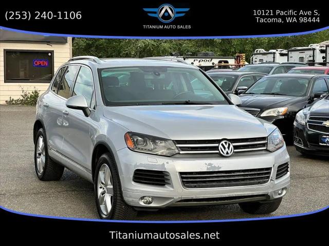 2013 Volkswagen Touareg VR6 Lux for sale in Tacoma, WA