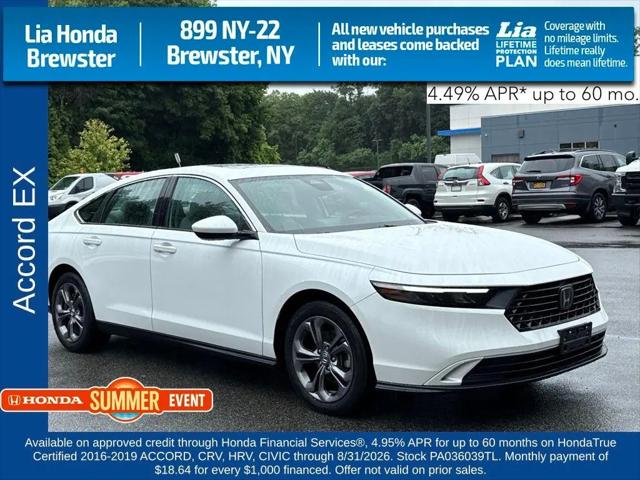 2023 Honda Accord EX for sale in Brewster, NY