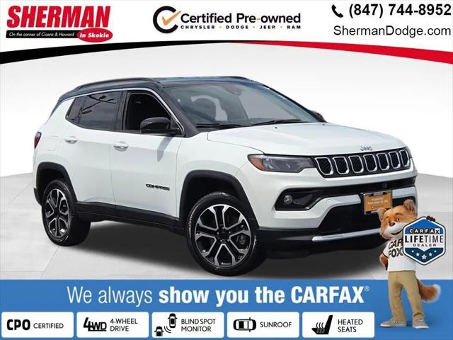 2024 Jeep Compass Limited 4x4 for sale in Skokie, IL
