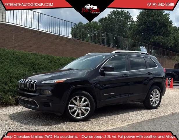 2015 Jeep Cherokee Limited for sale in Louisburg, NC