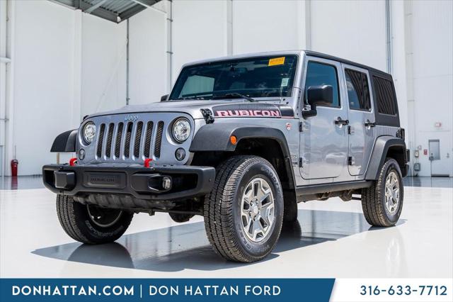 2018 Jeep Wrangler JK Unlimited Rubicon Recon 4x4 for sale in Derby, KS