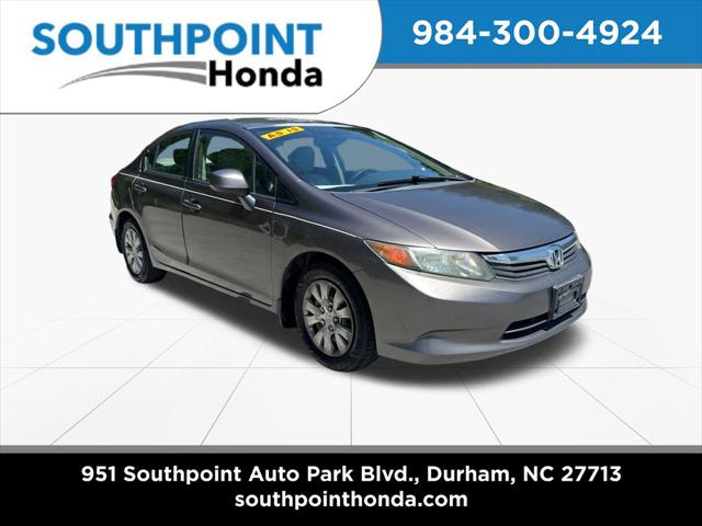2012 Honda Civic LX for sale in Durham, NC