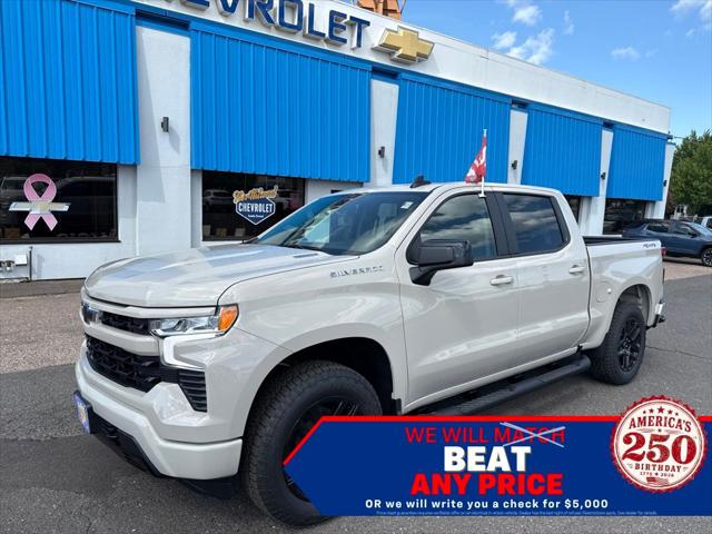 2026 Chevrolet Silverado 1500 4WD Crew Cab Short Bed RST for sale in Superior, WI