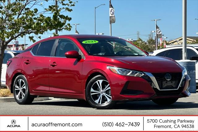 2021 Nissan Sentra SV Xtronic CVT for sale in Fremont, CA